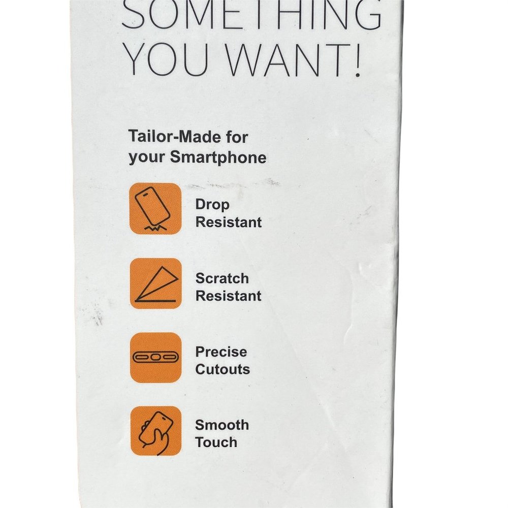 Kumeek iPhone 12 Clear Drop Resistant Smooth Touch Protection Case 6.1"